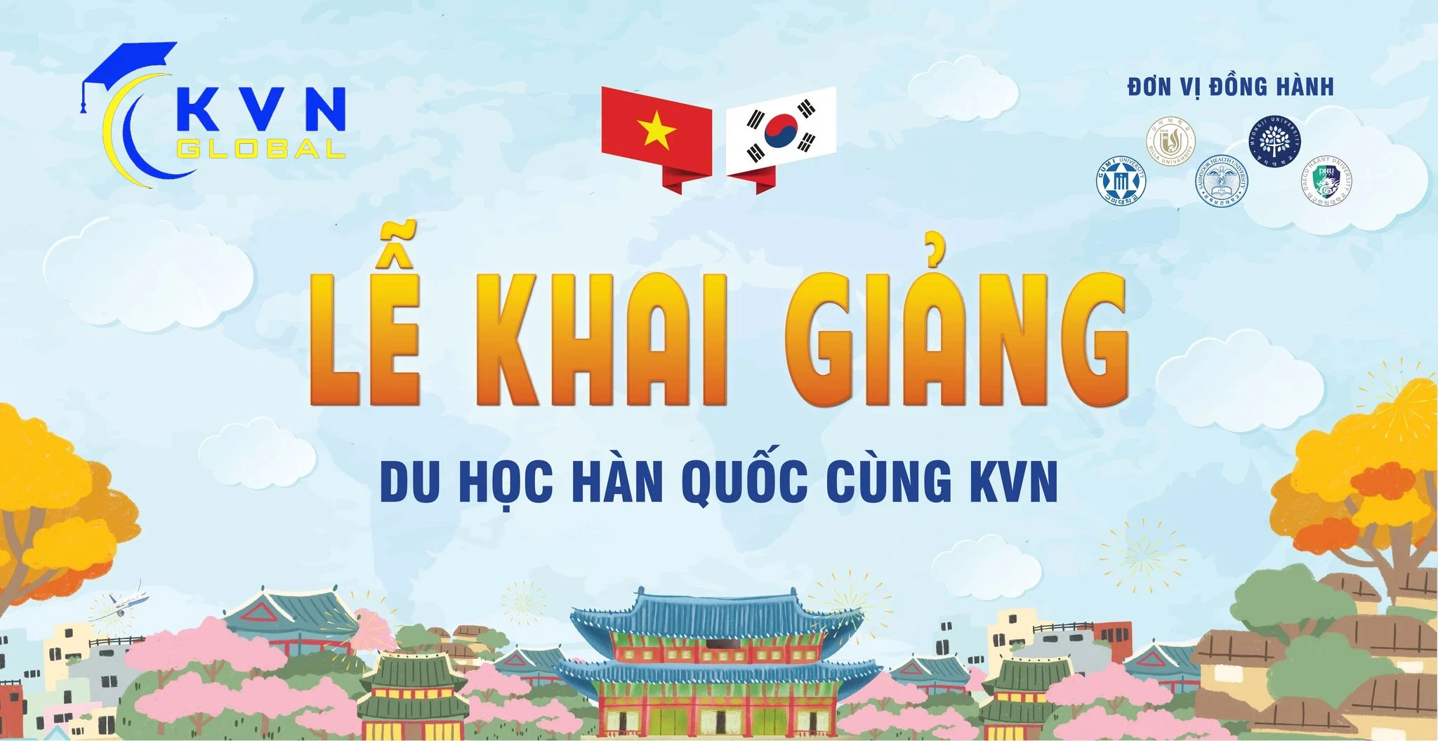 Thông báo lịch khai giảng năm học mới cùng KVN Global