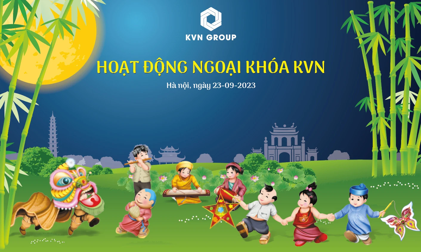 Tết trung thu - Hoạt động ngoại khóa KVN Global